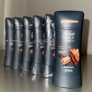 Dove Men+Care Deodorant 6-Pack – Sandalwood + Amber – Pay for 4, Get 6!